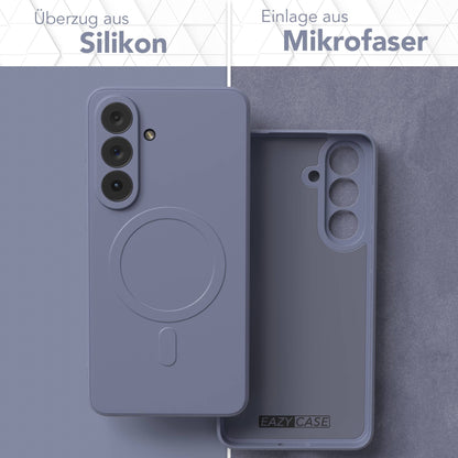 Samsung Galaxy S26 Plus MagSafe Silikonhülle mit Kameraschutz von EAZY CASE 