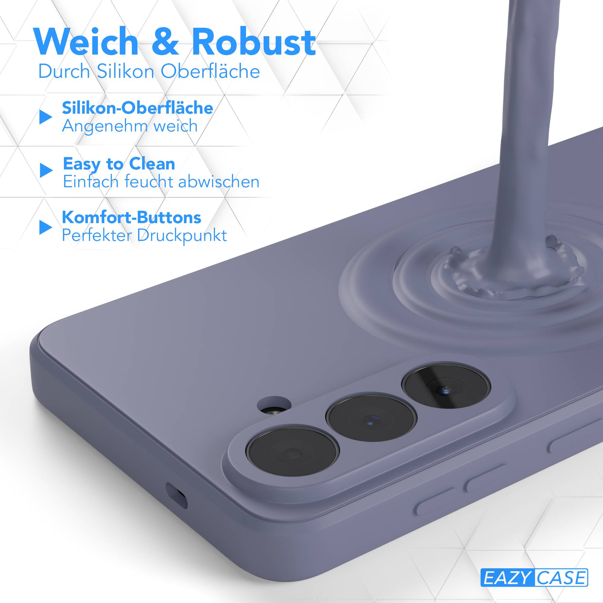 Samsung Galaxy S26 Plus MagSafe Silikonhülle mit Kameraschutz von EAZY CASE 