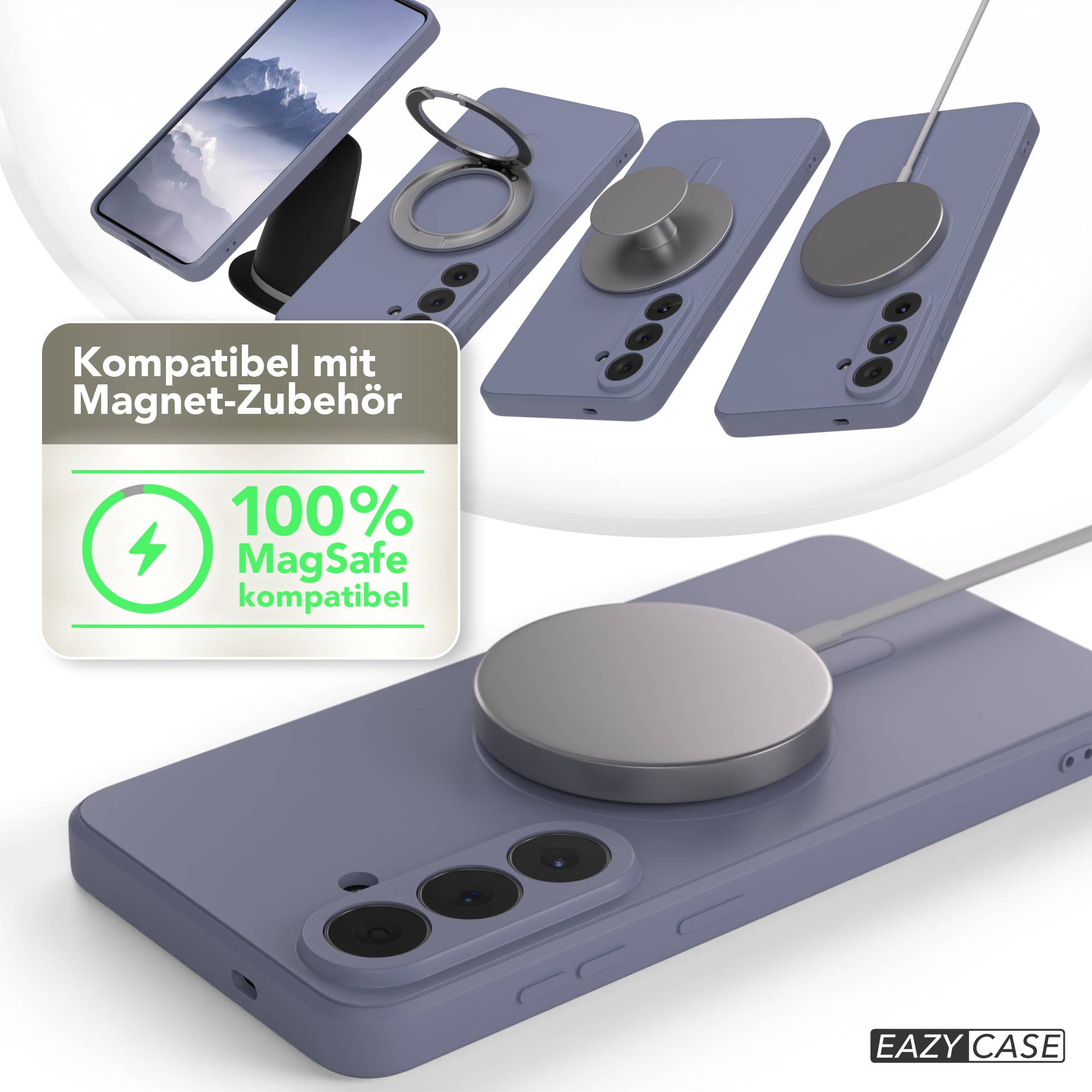 Samsung Galaxy S26 Plus MagSafe Silikonhülle mit Kameraschutz von EAZY CASE 