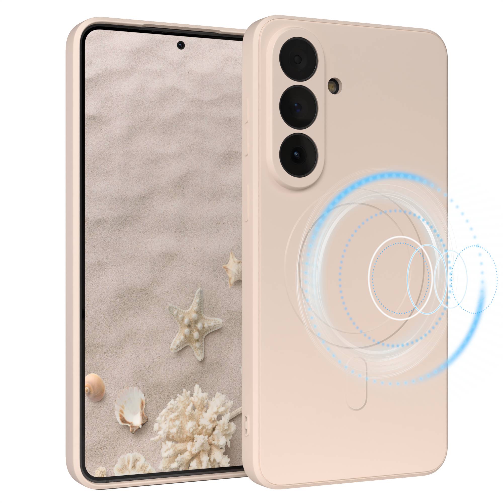 Samsung Galaxy S26 Plus MagSafe Silikonhülle mit Kameraschutz von EAZY CASE 