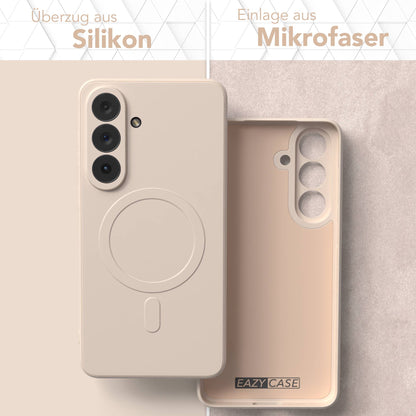 Samsung Galaxy S26 Plus MagSafe Silikonhülle mit Kameraschutz von EAZY CASE 