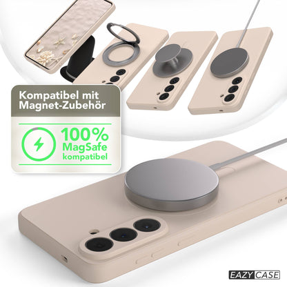Samsung Galaxy S26 Plus MagSafe Silikonhülle mit Kameraschutz von EAZY CASE 