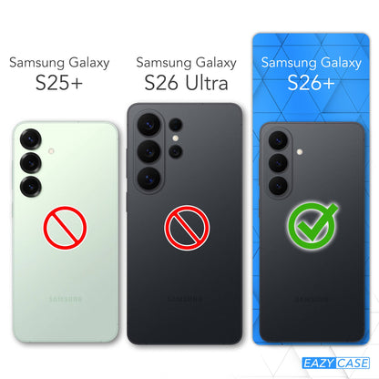 Samsung Galaxy S26 Plus MagSafe Silikonhülle mit Kameraschutz von EAZY CASE 