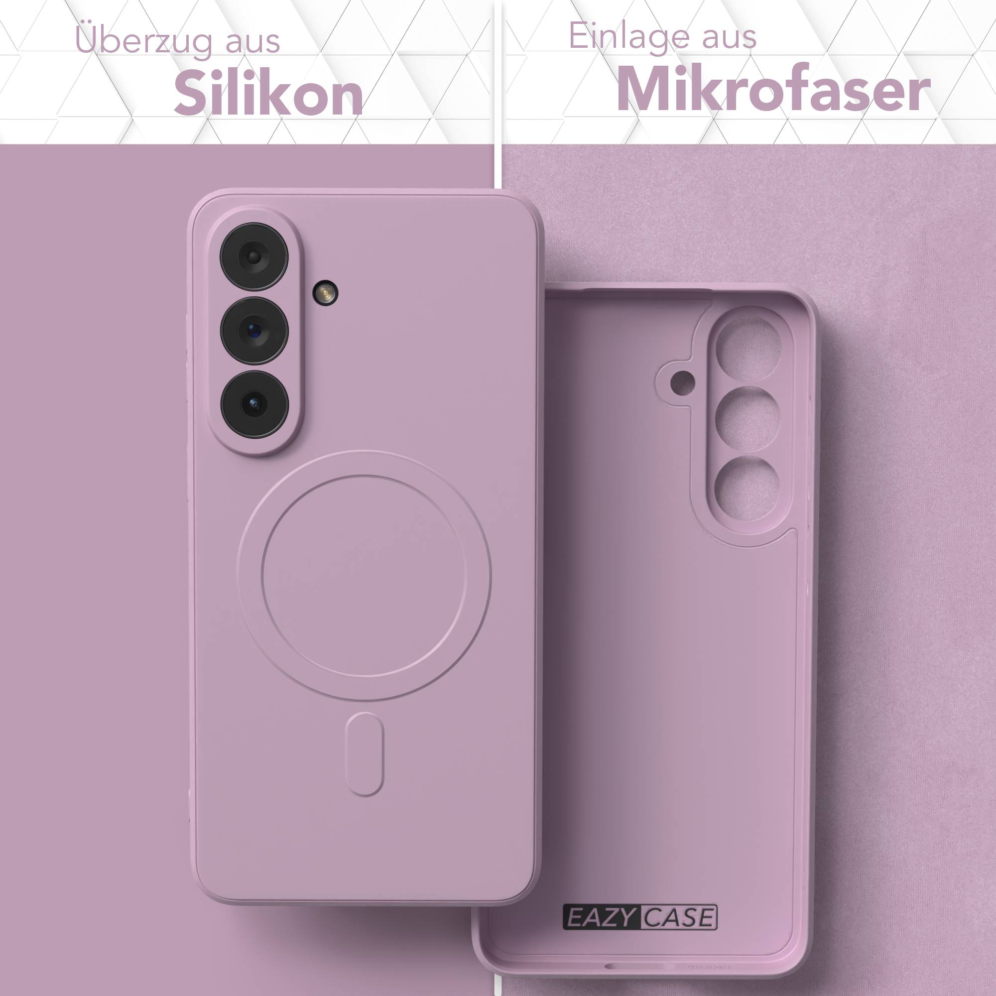 Samsung Galaxy S26 Plus MagSafe Silikonhülle mit Kameraschutz von EAZY CASE 