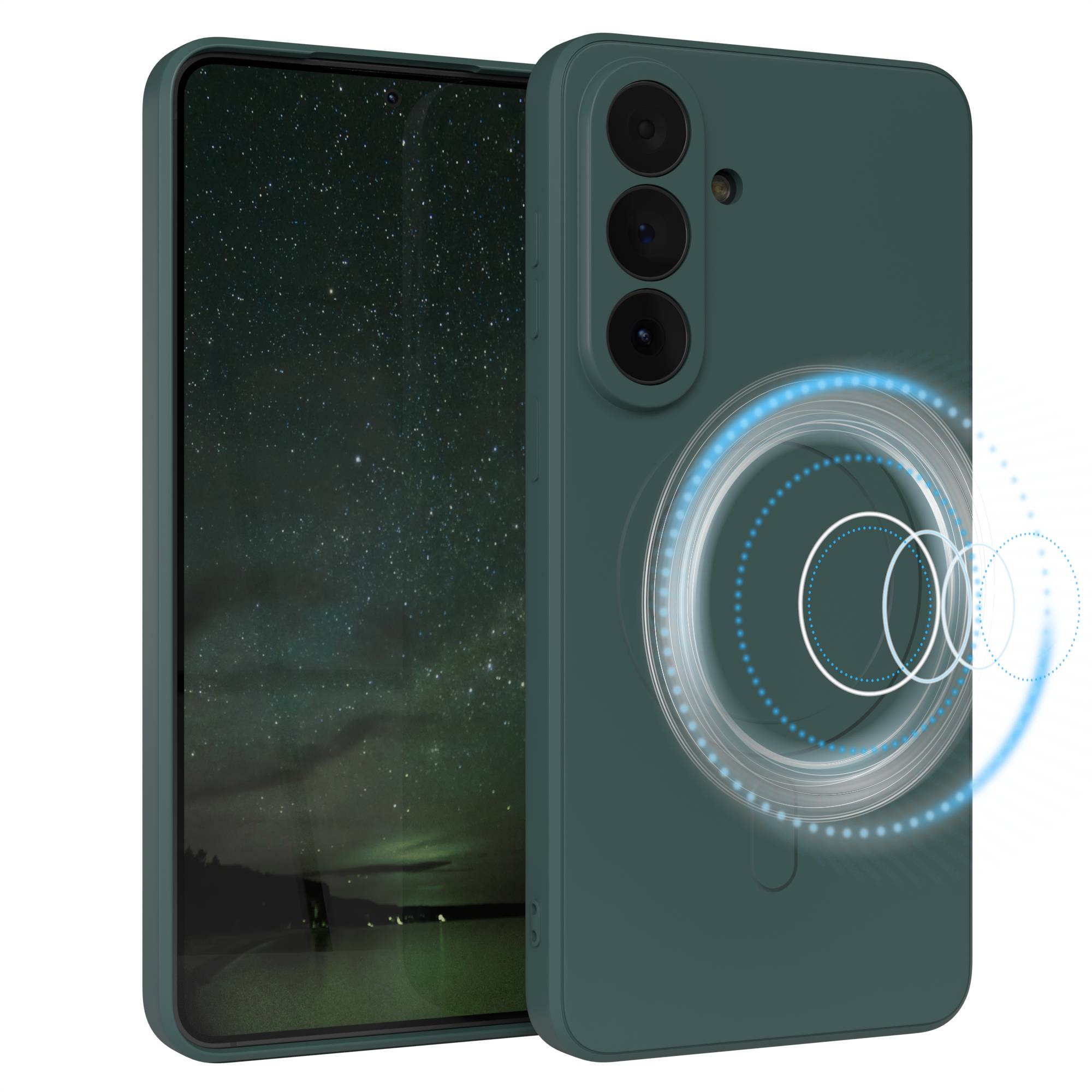 Samsung Galaxy S26 Plus MagSafe Silikonhülle mit Kameraschutz von EAZY CASE 