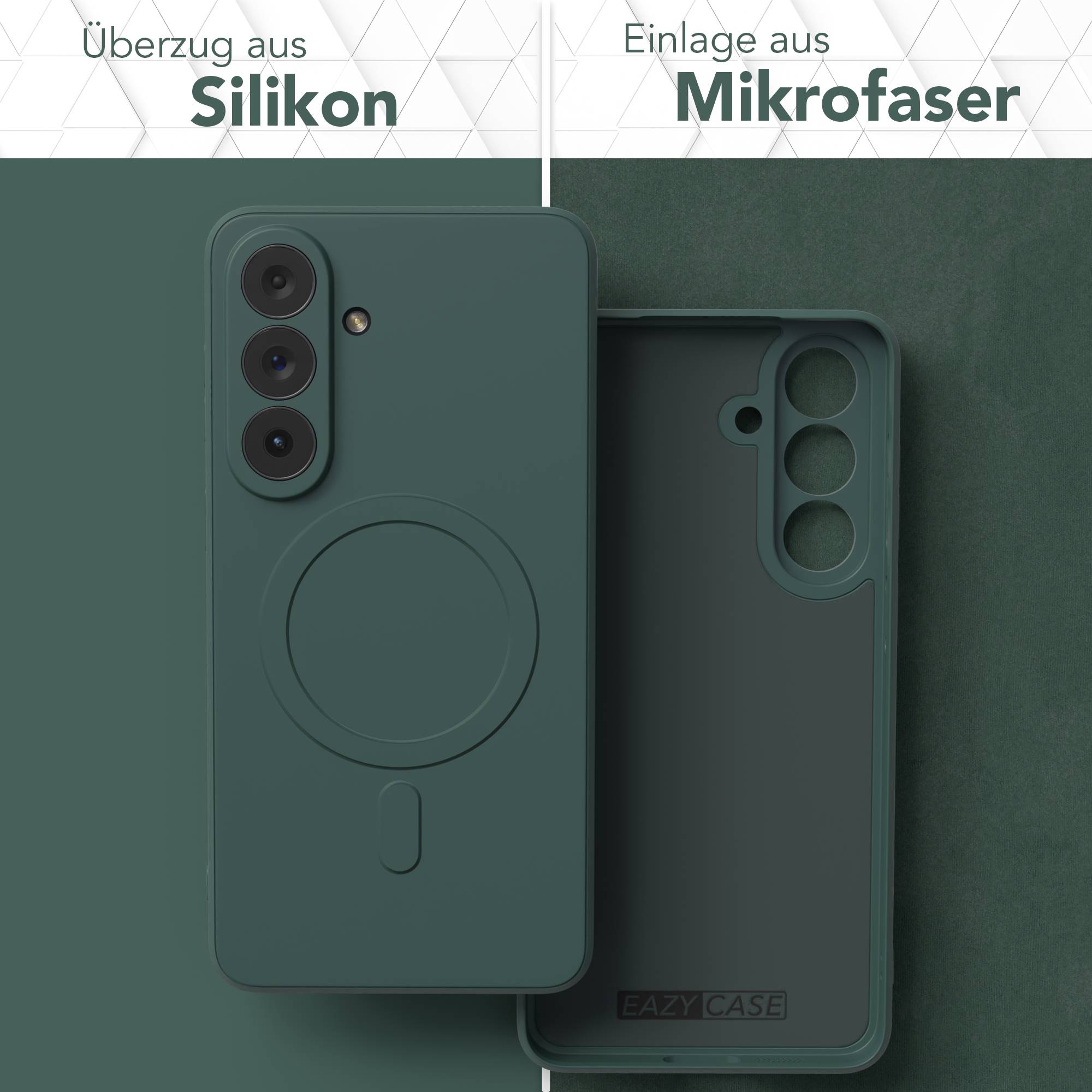 Samsung Galaxy S26 Plus MagSafe Silikonhülle mit Kameraschutz von EAZY CASE 