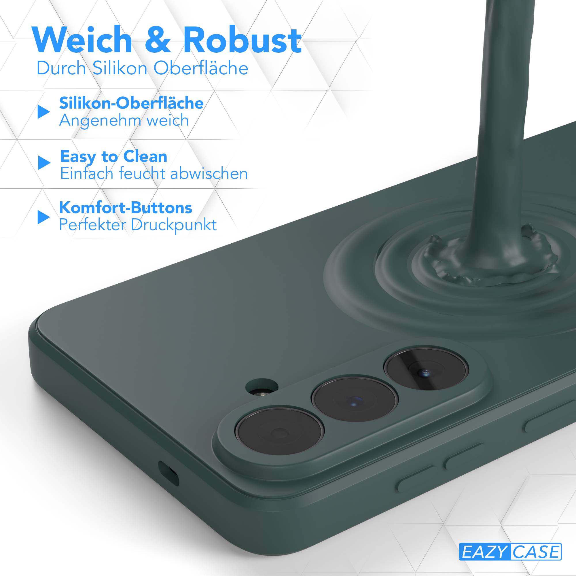 Samsung Galaxy S26 Plus MagSafe Silikonhülle mit Kameraschutz von EAZY CASE 