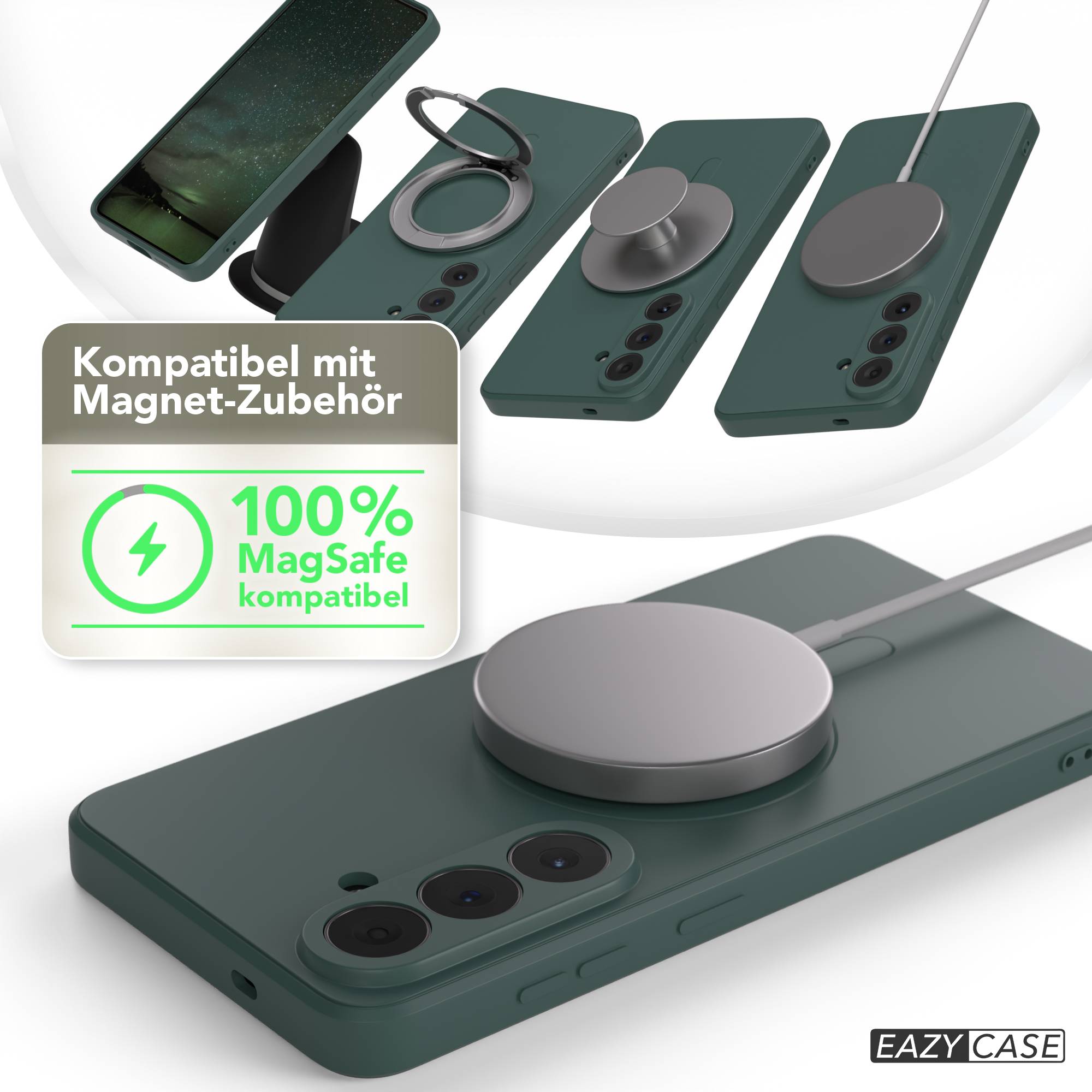 Samsung Galaxy S26 Plus MagSafe Silikonhülle mit Kameraschutz von EAZY CASE 
