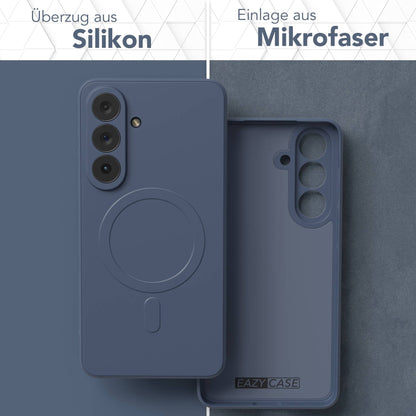Samsung Galaxy S26 Plus MagSafe Silikonhülle mit Kameraschutz von EAZY CASE 