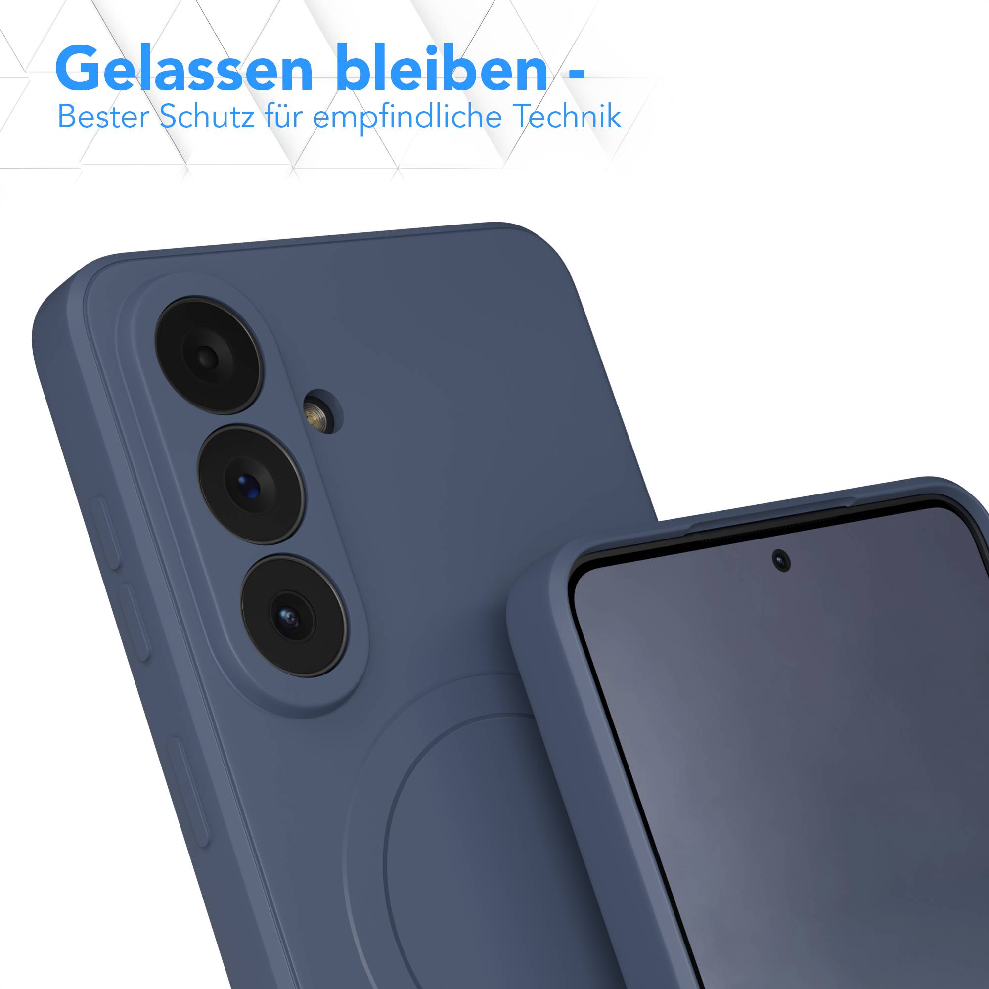 Samsung Galaxy S26 Plus MagSafe Silikonhülle mit Kameraschutz von EAZY CASE 
