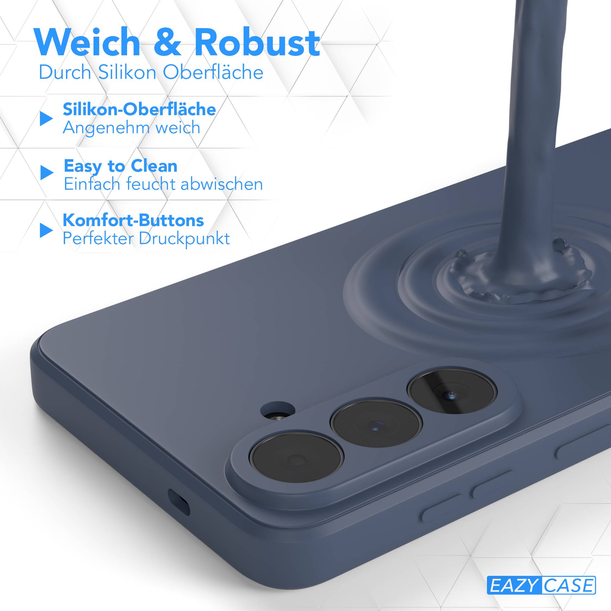 Samsung Galaxy S26 Plus MagSafe Silikonhülle mit Kameraschutz von EAZY CASE 