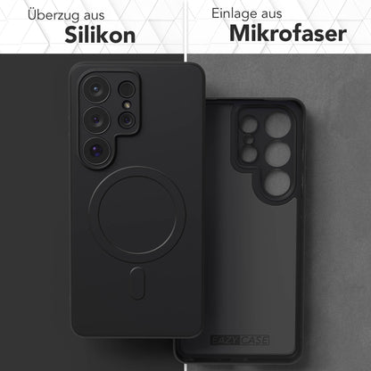 Samsung Galaxy S26 Ultra MagSafe Silikonhülle mit Kameraschutz EAZY CASE 