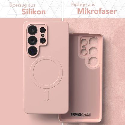 Samsung Galaxy S26 Ultra MagSafe Silikonhülle mit Kameraschutz EAZY CASE 