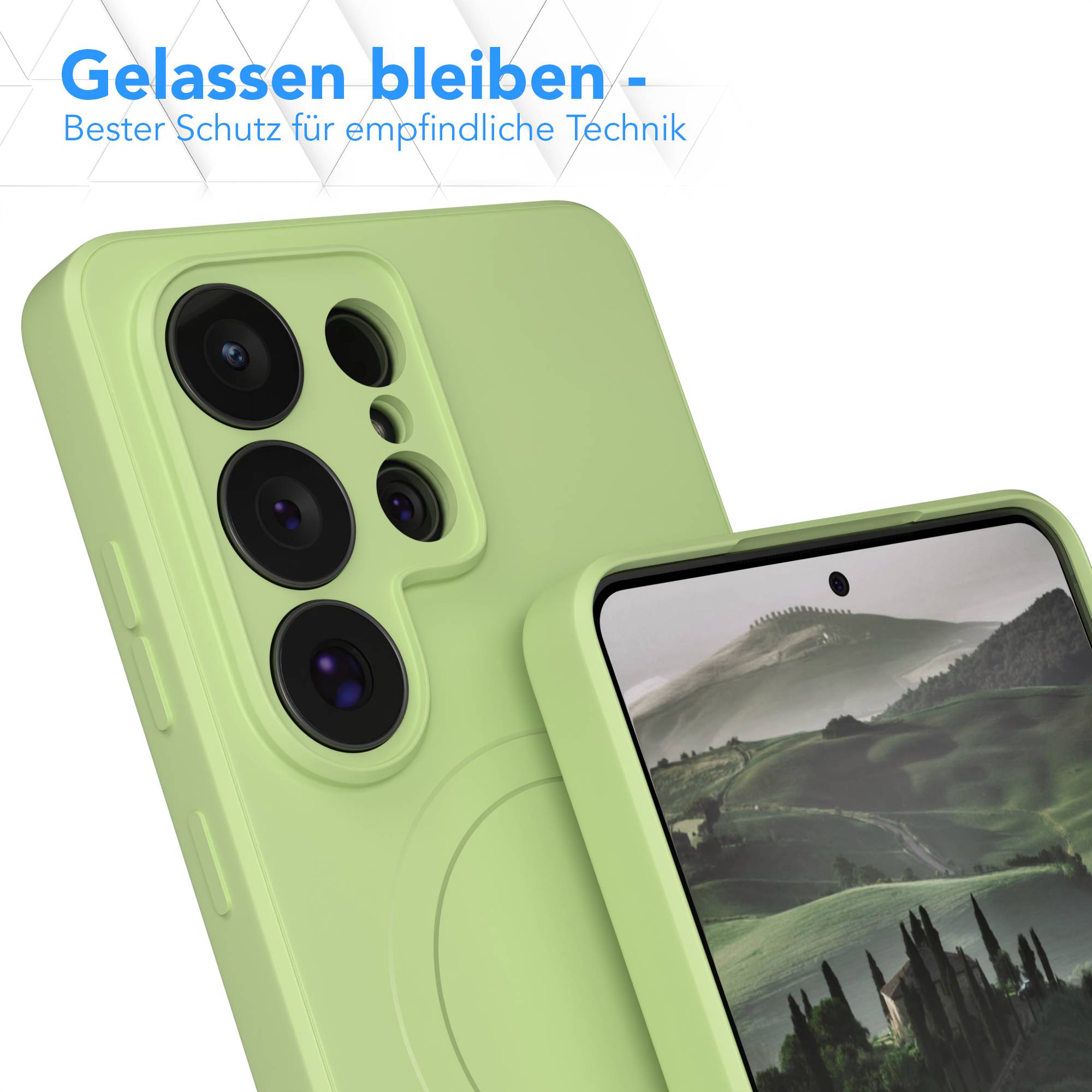 Samsung Galaxy S26 Ultra MagSafe Silikonhülle mit Kameraschutz EAZY CASE 