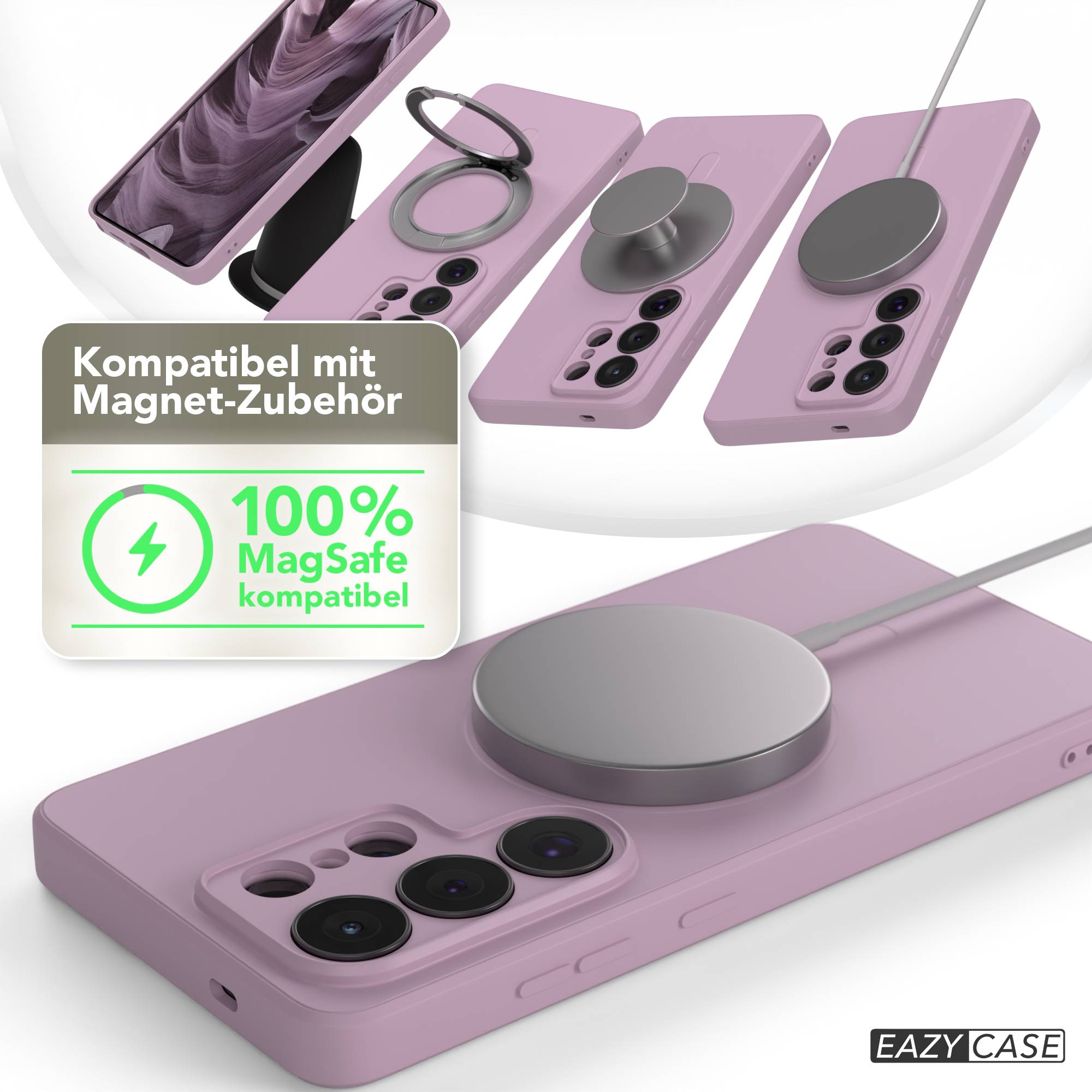 Samsung Galaxy S26 Ultra MagSafe Silikonhülle mit Kameraschutz EAZY CASE 
