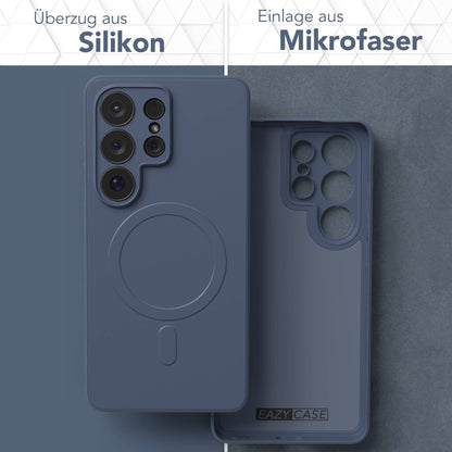 Samsung Galaxy S26 Ultra MagSafe Silikonhülle mit Kameraschutz EAZY CASE 