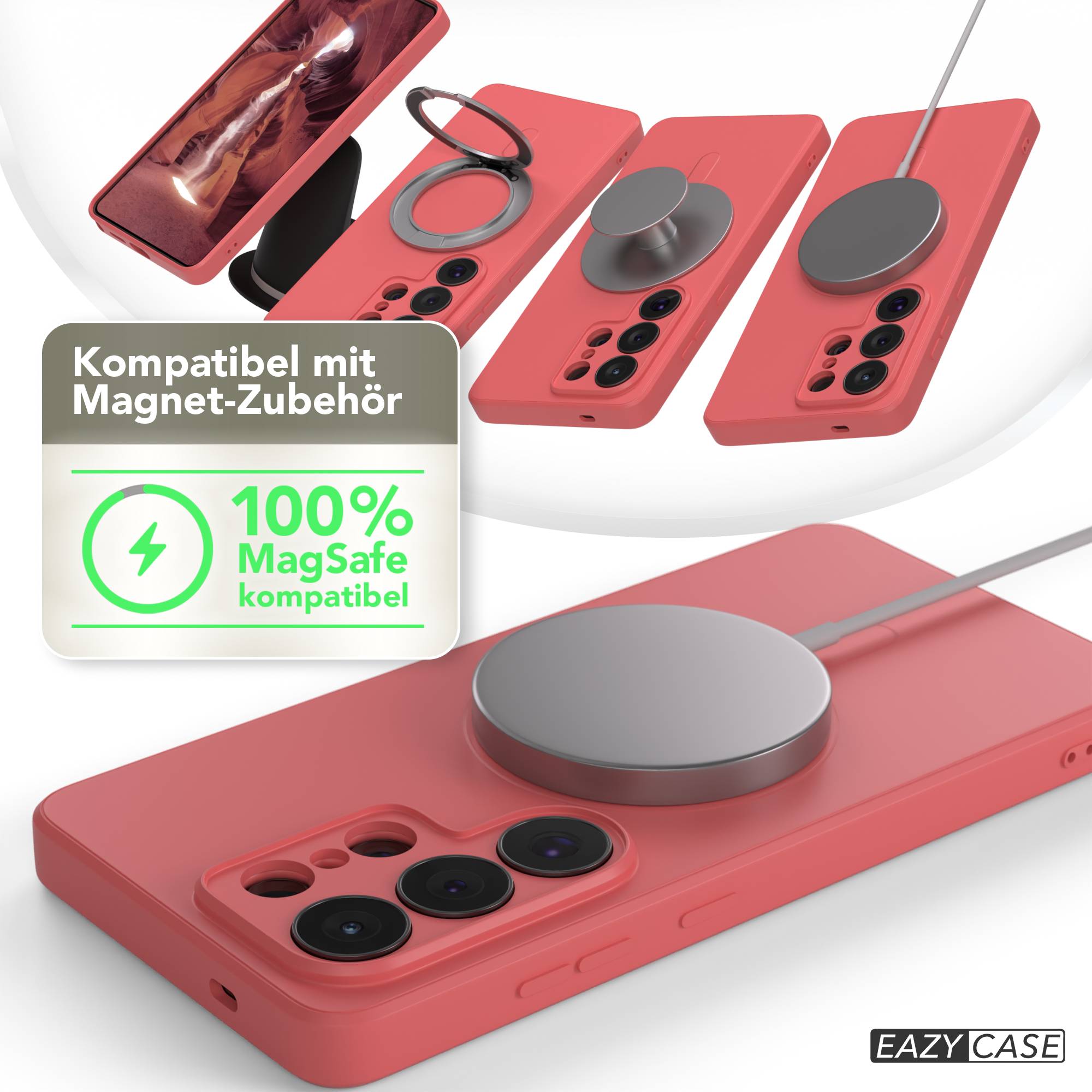 Samsung Galaxy S26 Ultra MagSafe Silikonhülle mit Kameraschutz EAZY CASE 