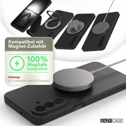 Samsung Galaxy A17 MagSafe Silikonhülle mit Kameraschutz von EAZY CASE 