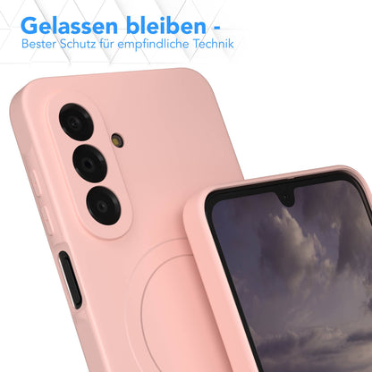 Samsung Galaxy A17 MagSafe Silikonhülle mit Kameraschutz von EAZY CASE 