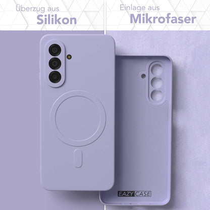 Samsung Galaxy A17 MagSafe Silikonhülle mit Kameraschutz von EAZY CASE 