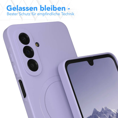 Samsung Galaxy A17 MagSafe Silikonhülle mit Kameraschutz von EAZY CASE 