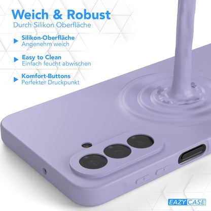 Samsung Galaxy A17 MagSafe Silikonhülle mit Kameraschutz von EAZY CASE 