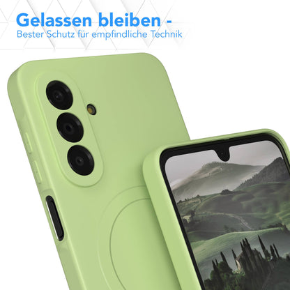Samsung Galaxy A17 MagSafe Silikonhülle mit Kameraschutz von EAZY CASE 