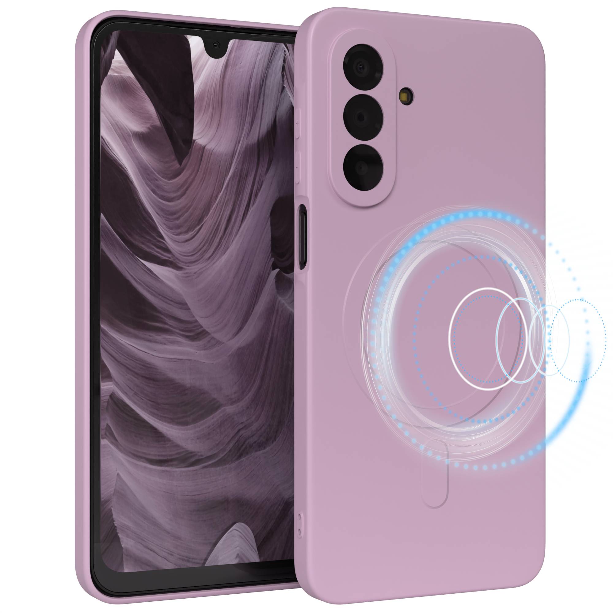 Samsung Galaxy A17 MagSafe Silikonhülle mit Kameraschutz von EAZY CASE 