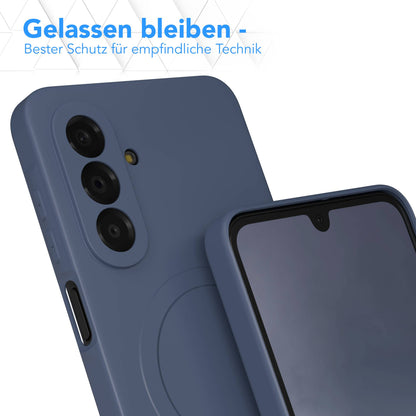 Samsung Galaxy A17 MagSafe Silikonhülle mit Kameraschutz von EAZY CASE 