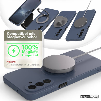 Samsung Galaxy A17 MagSafe Silikonhülle mit Kameraschutz von EAZY CASE 