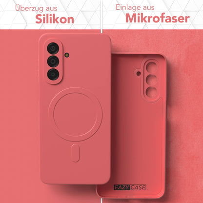 Samsung Galaxy A17 MagSafe Silikonhülle mit Kameraschutz von EAZY CASE 