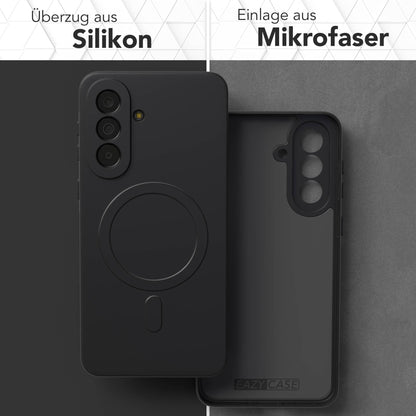 Samsung Galaxy A37 MagSafe Silikonhülle mit Kameraschutz von EAZY CASE 