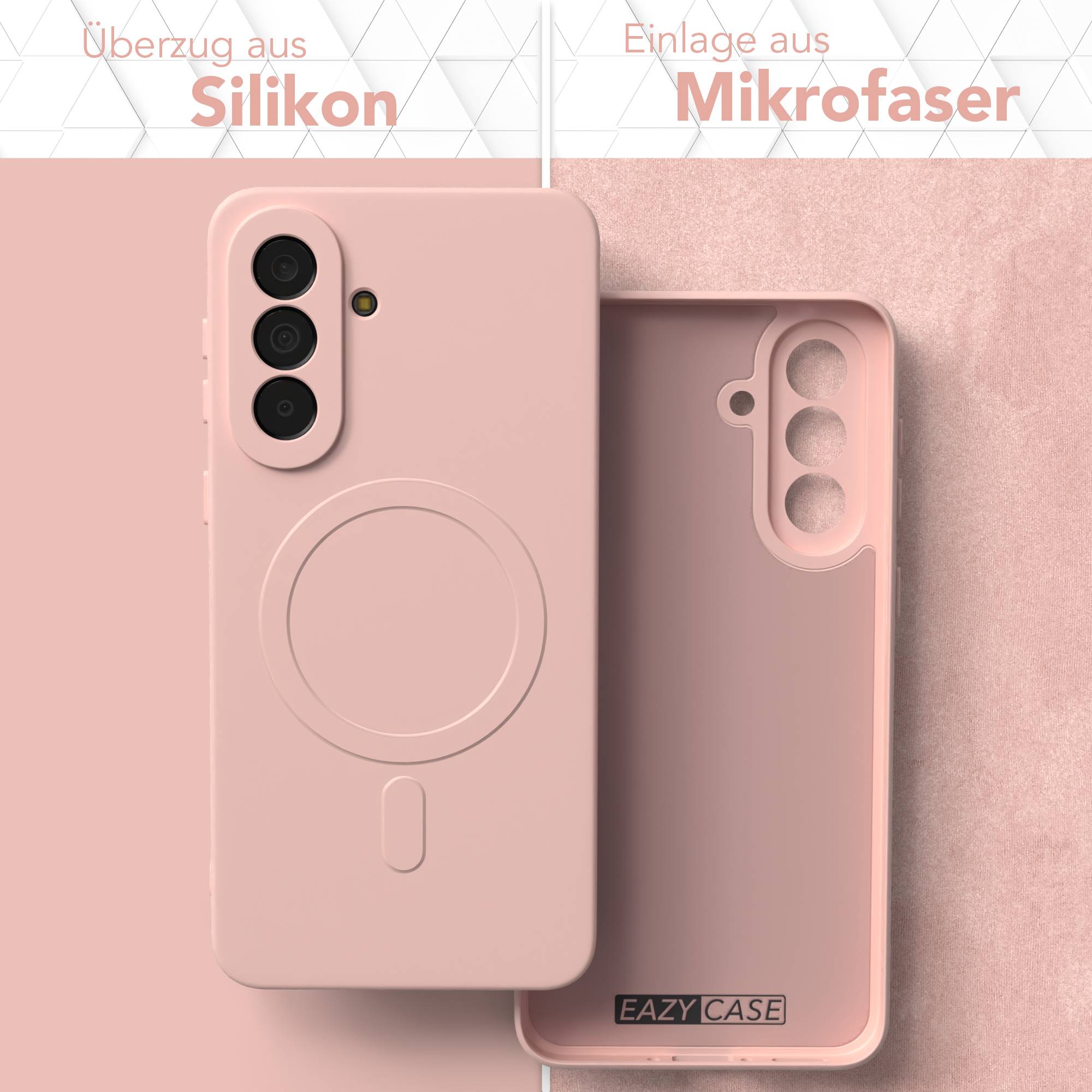 Samsung Galaxy A37 MagSafe Silikonhülle mit Kameraschutz von EAZY CASE 
