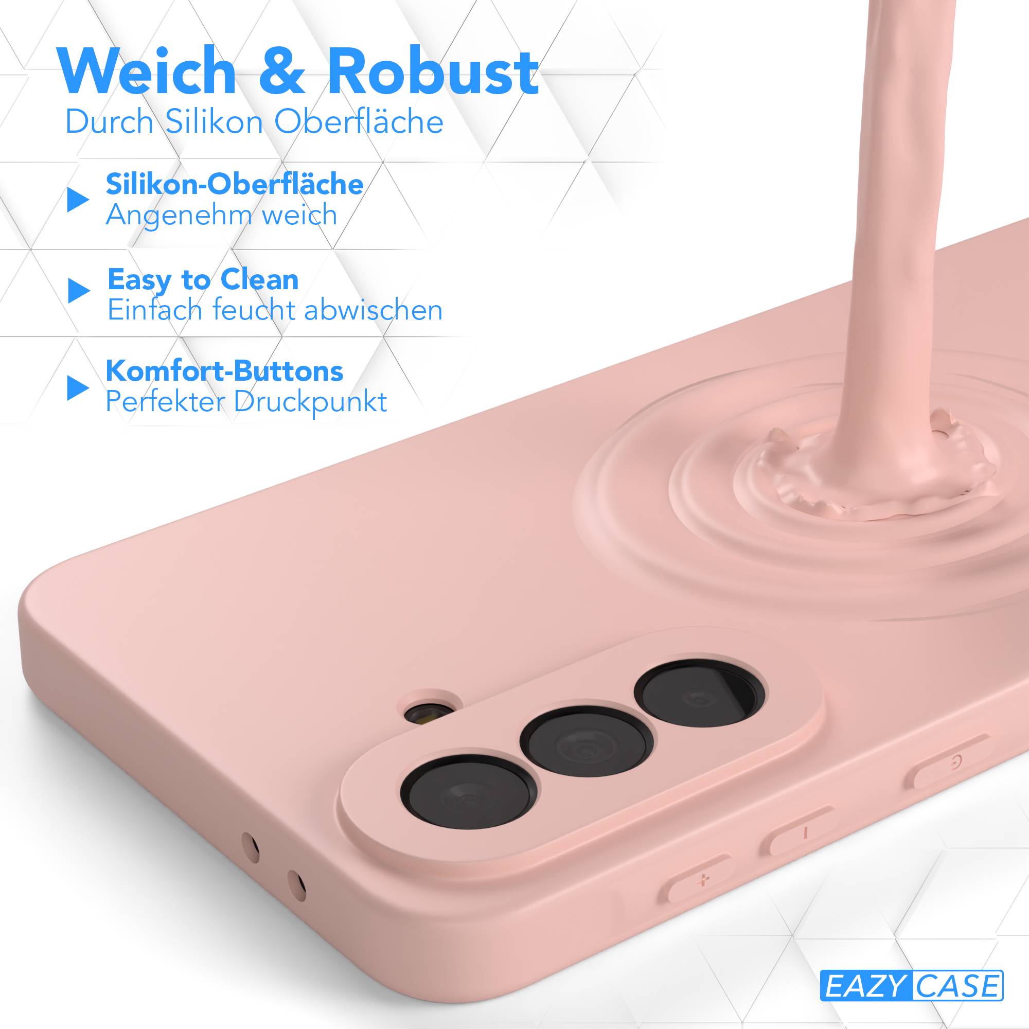 Samsung Galaxy A37 MagSafe Silikonhülle mit Kameraschutz von EAZY CASE 