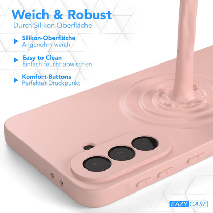Samsung Galaxy A37 MagSafe Silikonhülle mit Kameraschutz von EAZY CASE 