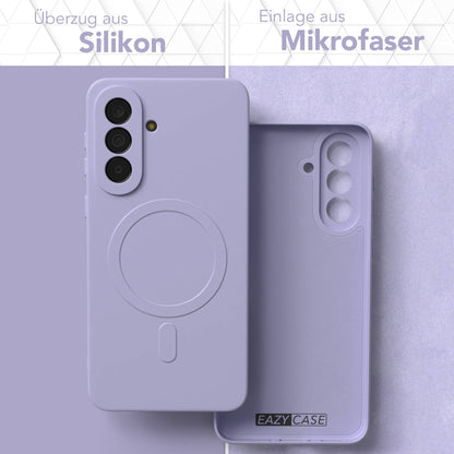 Samsung Galaxy A37 MagSafe Silikonhülle mit Kameraschutz von EAZY CASE 