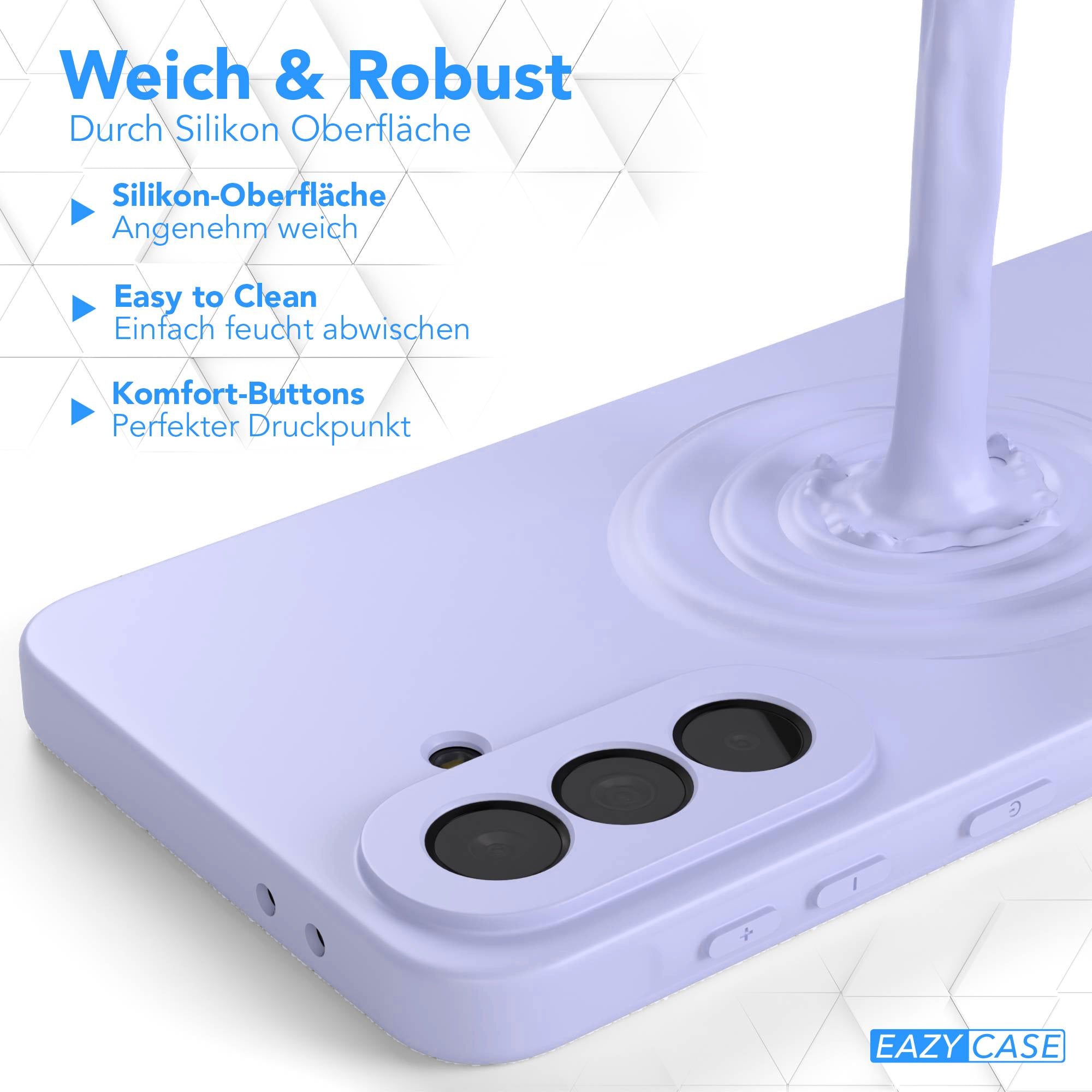 Samsung Galaxy A37 MagSafe Silikonhülle mit Kameraschutz von EAZY CASE 
