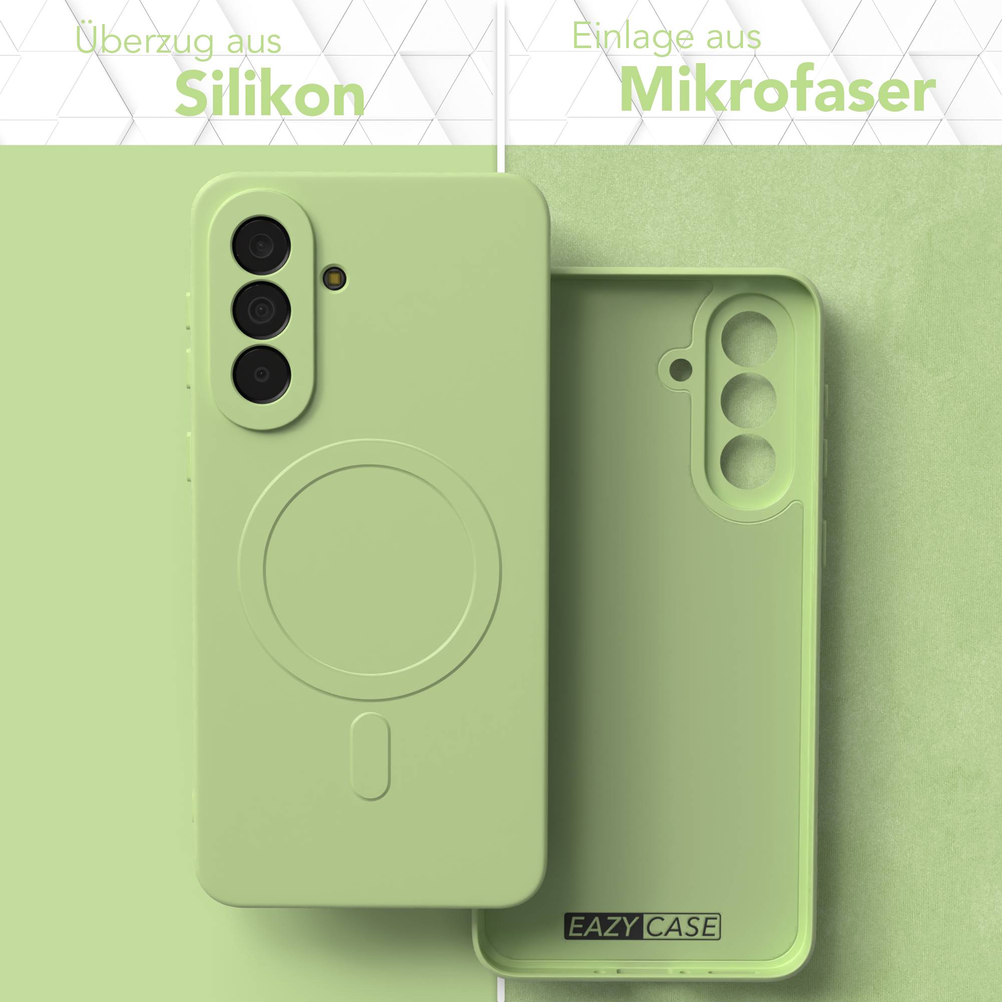 Samsung Galaxy A37 MagSafe Silikonhülle mit Kameraschutz von EAZY CASE 