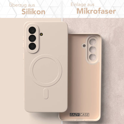Samsung Galaxy A37 MagSafe Silikonhülle mit Kameraschutz von EAZY CASE 