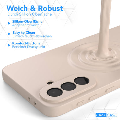 Samsung Galaxy A37 MagSafe Silikonhülle mit Kameraschutz von EAZY CASE 