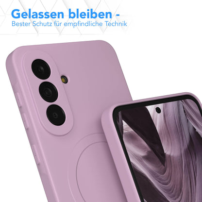 Samsung Galaxy A37 MagSafe Silikonhülle mit Kameraschutz von EAZY CASE 