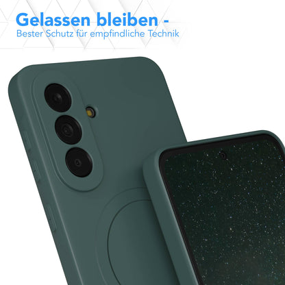Samsung Galaxy A37 MagSafe Silikonhülle mit Kameraschutz von EAZY CASE 