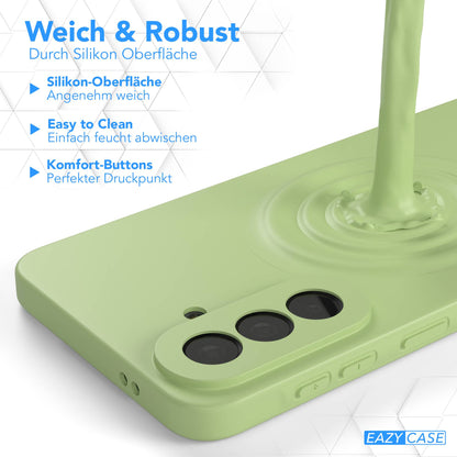 Samsung Galaxy A57 MagSafe Silikonhülle mit Kameraschutz von EAZY CASE 