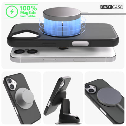 iPhone 16 Bumper Hülle mit drehbarem Ring MagSafe Outdoor Case 