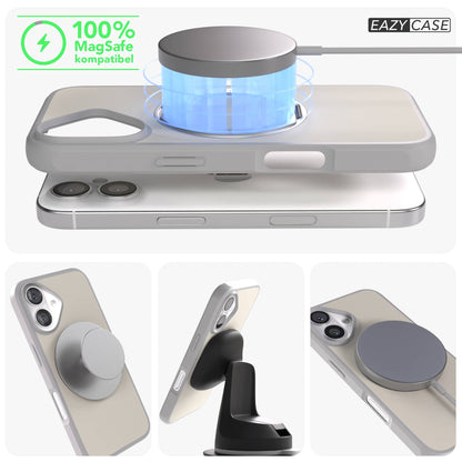 iPhone 16 Bumper Hülle mit drehbarem Ring MagSafe Outdoor Case 