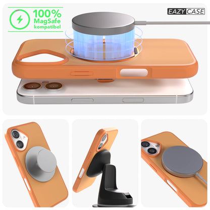 iPhone 16 Bumper Hülle mit drehbarem Ring MagSafe Outdoor Case 
