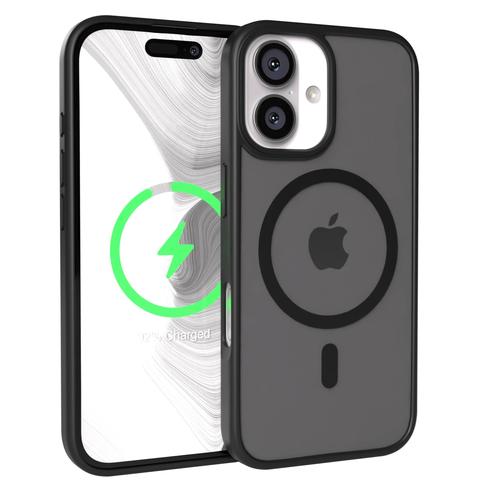 Apple iPhone 16 Bumper Hülle mit MagSafe Funktion und Kameraschutz 