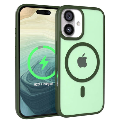 Apple iPhone 16 Bumper Hülle mit MagSafe Funktion und Kameraschutz 