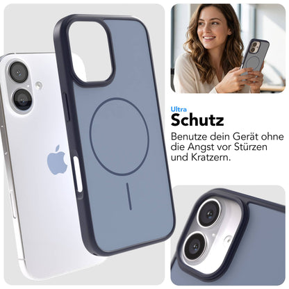 Apple iPhone 16 Bumper Hülle mit MagSafe minimal Design 