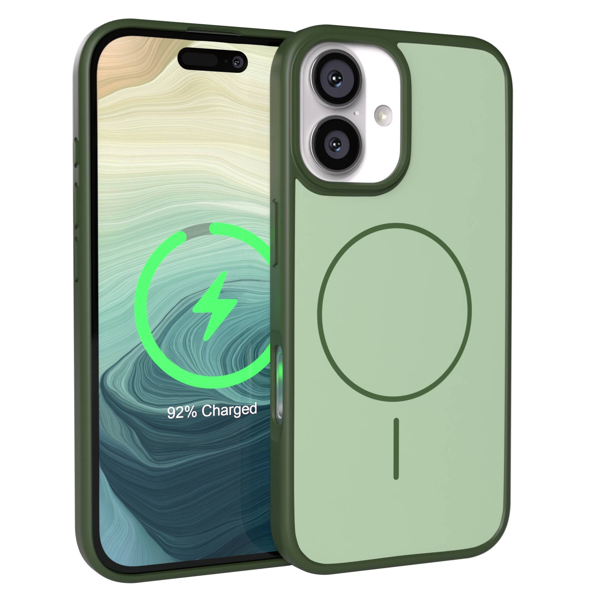 Apple iPhone 16 Bumper Hülle mit MagSafe minimal Design 